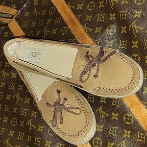 Ugg Moccasin Style Boat Shoes